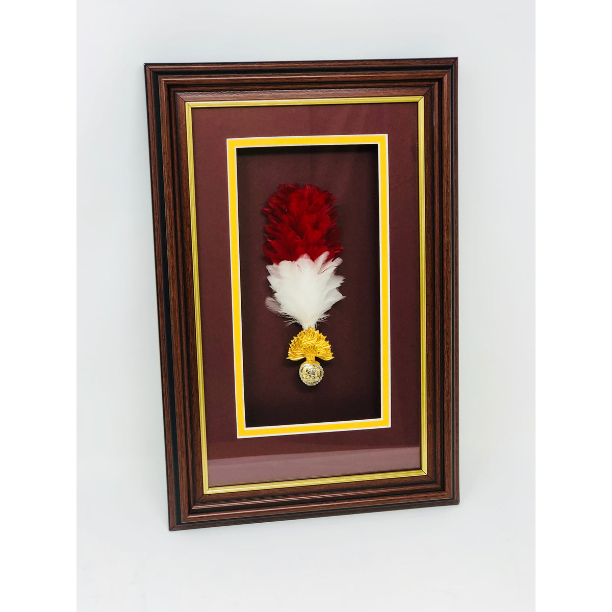 The Royal Regiment of Fusiliers Framed Cap Badge & Hackle – Fusiliers ...