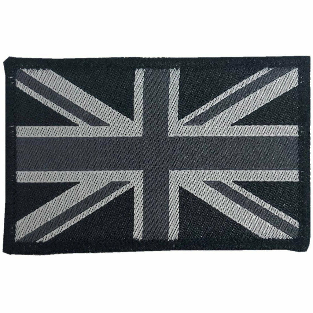 Ammo & Company Embroidered Black Union Jack GB Patch