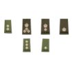 Picture of The Fusiliers Rank Slide - Olive - Comm. Officers