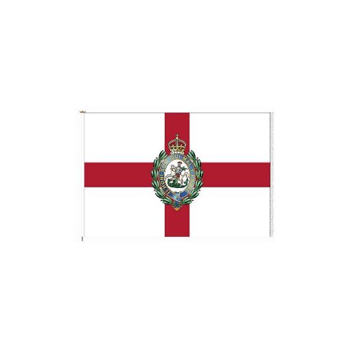 Picture of The Fusiliers 6'x4' Flag - Single Sided - Rope & Toggel - Anti Fray - Tudor Crown