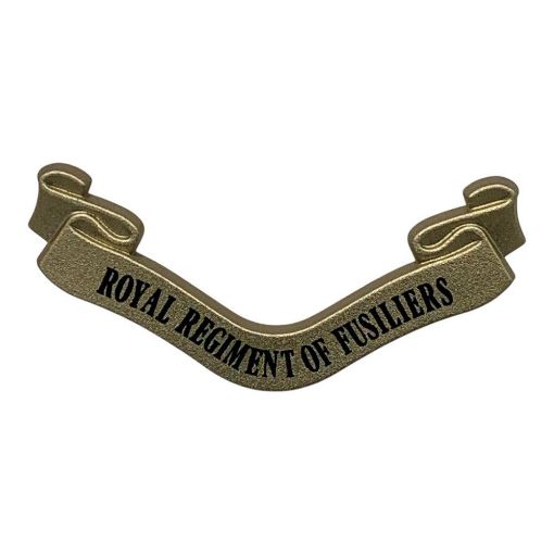Picture of Plaque Scroll - ROYAL REGIMENT OF FUSILIERS