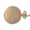Picture of Full Hunter Pocket Watch with Fusiliers Cap Badge, Chain - GP - Quartz Battery - Tudor Crown