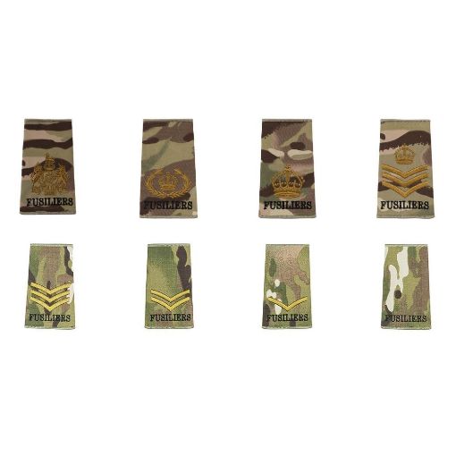 Picture of The Fusiliers Rank Slide - MTP - OR's & NCO's